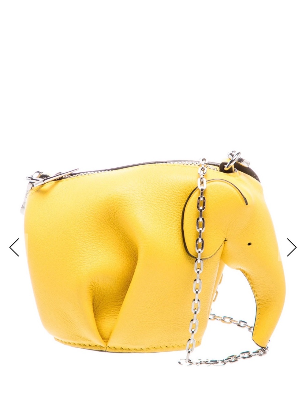 Loewe elephant chain pouch bag